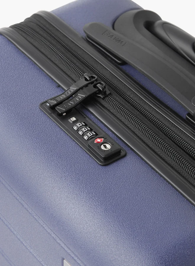 Wave BLUE 4-Wheel Hardcase Trolley Bag with Retractable Handle for Women | Best Price UAE