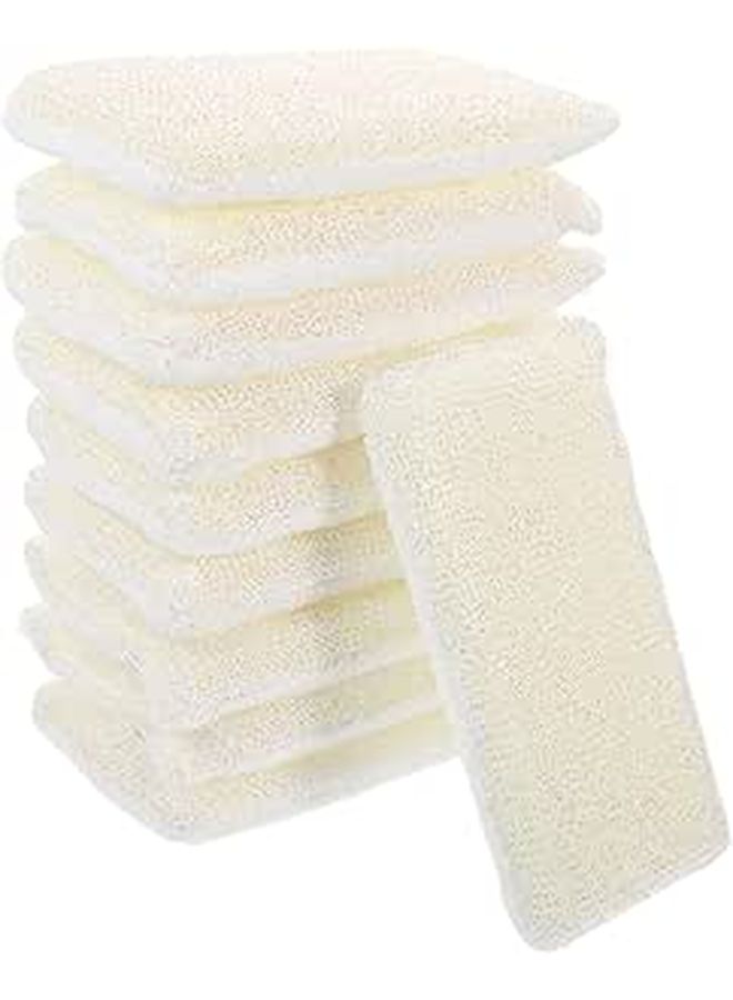 Thick 10 Pack Dishwashing Scrub Sponges Heavy Duty Kitchen Cleaning Supplies - Image 1