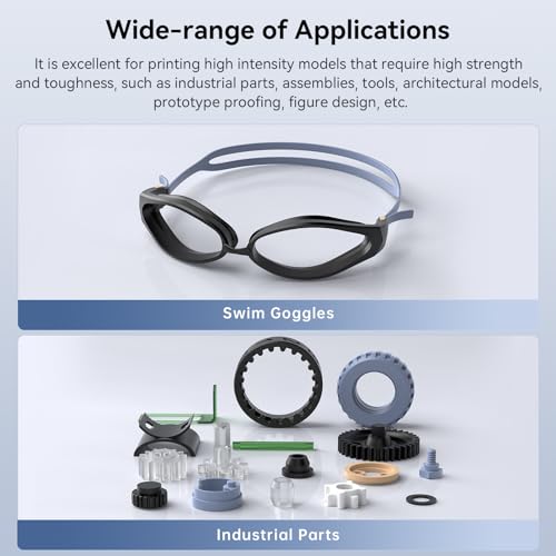 ANYCUBIC 3D Printer Resin, Upgraded 8K Standard Resin V2, Enhanced Toughness and Strength, Lower-Odor, High Precision 3D Printing Resin for All LCD Resin 3D Printers (Grey, 1kg) - Image 4