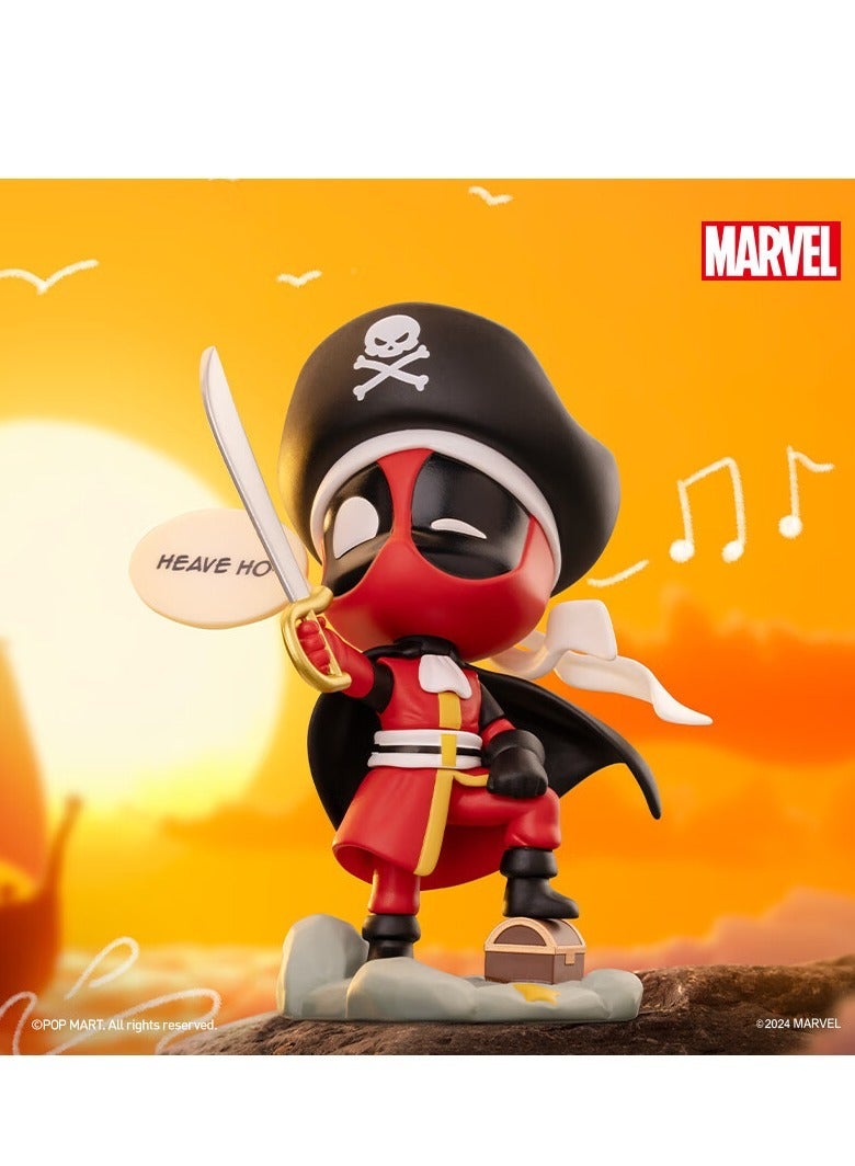 POP MART Marvel Deadpool Series Figures Blind Box Collectible Toys Home Decorations Holiday Birthday Gifts for Girls and Boys Single - Image 1
