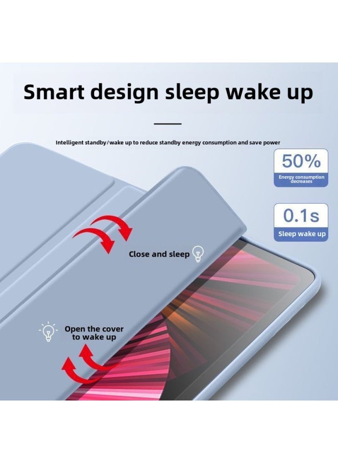 Ipad9 Protective Case 8 Flat 2024pro11 Full Air65432 Apple 10.2/9.7 Inch Mini5 Soft Case-Colour:  + -Applicable Model:【7/8/9 Generation (10.2inch )】