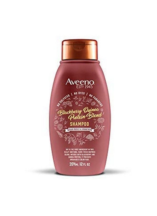 Aveeno شامبو مزيج بروتين التوت الأسود والكينوا المهدئ لفروة الرأس لحماية اللون  - Image 1