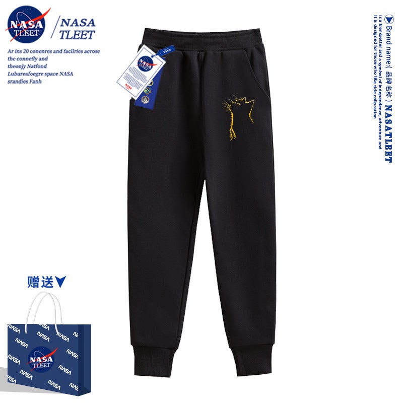 Nasa Joint Family Of Three Casual Sports Jacket For Boys And Girls Children Baby Children'S Clothes Crewneck Sweater - Image 1