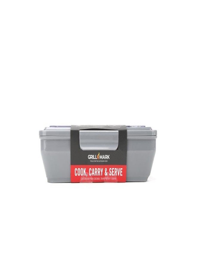 Grill Mark 8083961 Gray Food to Go Container - Image 3