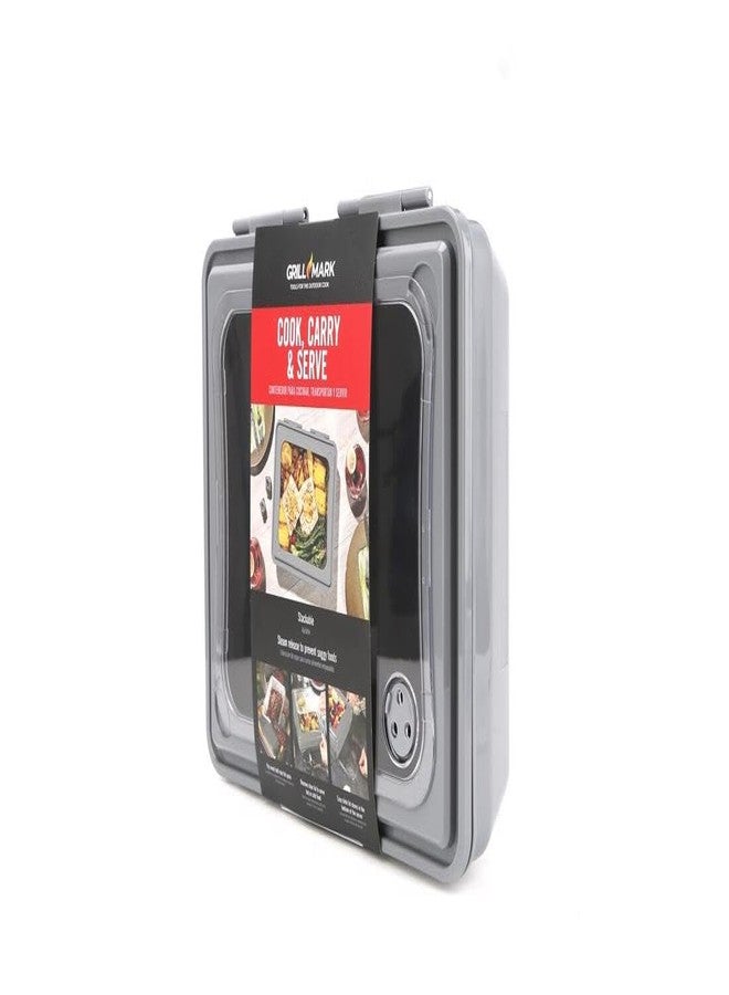 Grill Mark 8083961 Gray Food to Go Container - Image 4
