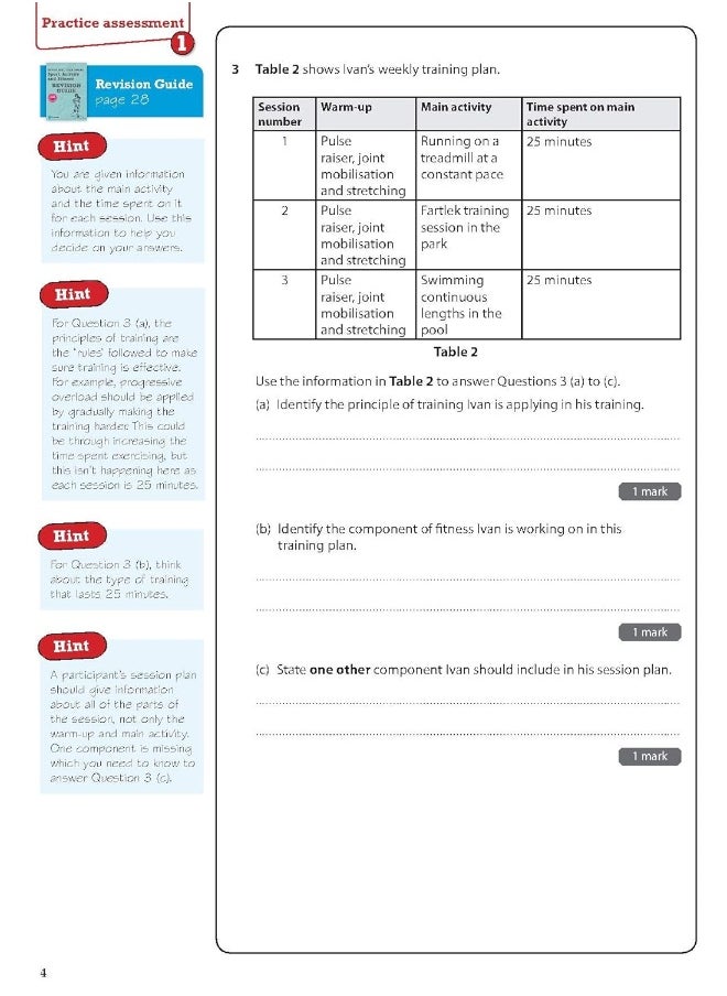 Pearson REVISE BTEC Tech Award Sport, Activity and Fitness Practice Assessments Plus - 2023 and 2024 exams and assessments  - Image 5