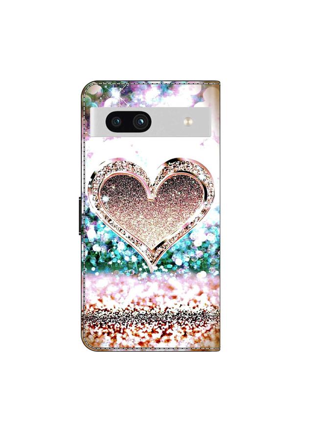 إيروريكس جراب هاتف Google Pixel 7a من الجلد المقاوم للصدمات ثلاثي الأبعاد من الكريستال - Image 3