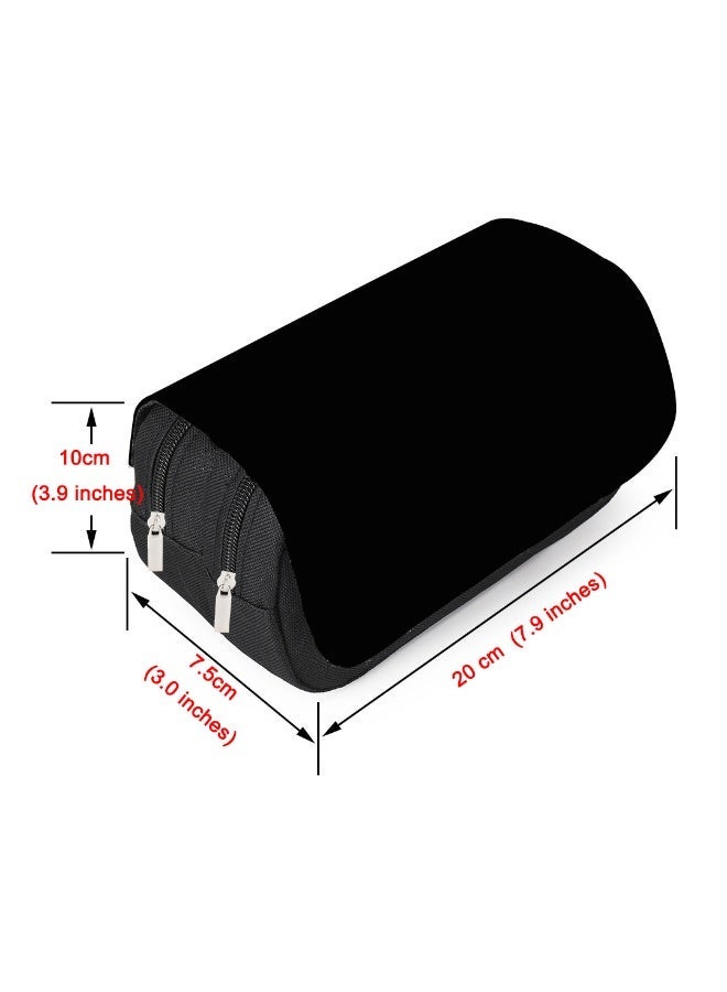 Minecraft printed double-layer pencil case Minecraft pencil stationery bag for primary and middle school students - Image 2