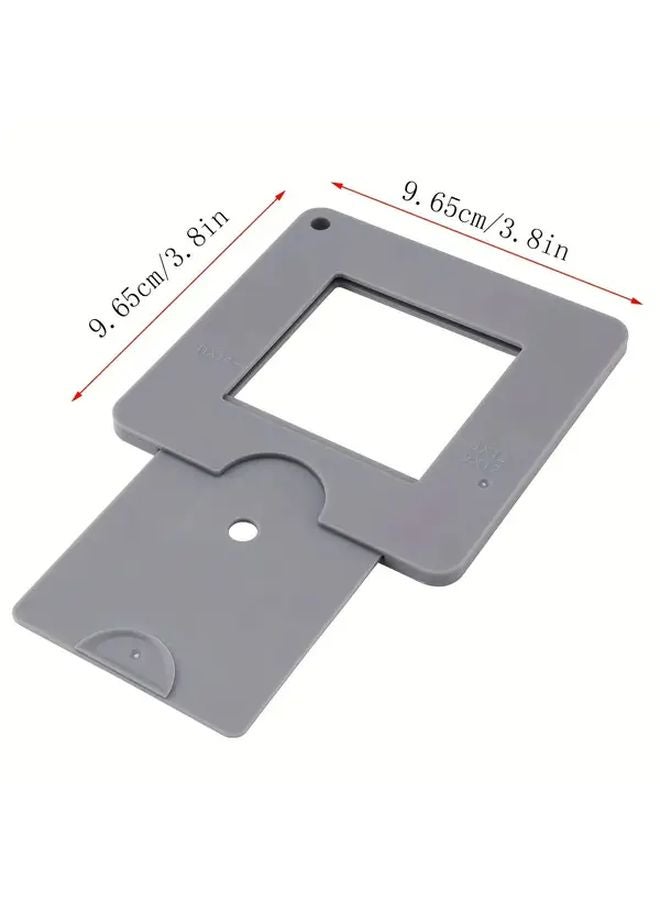 Grey Portable Fibonacci Golden Ratio Viewfinder Composition Tool For Photography - Image 3
