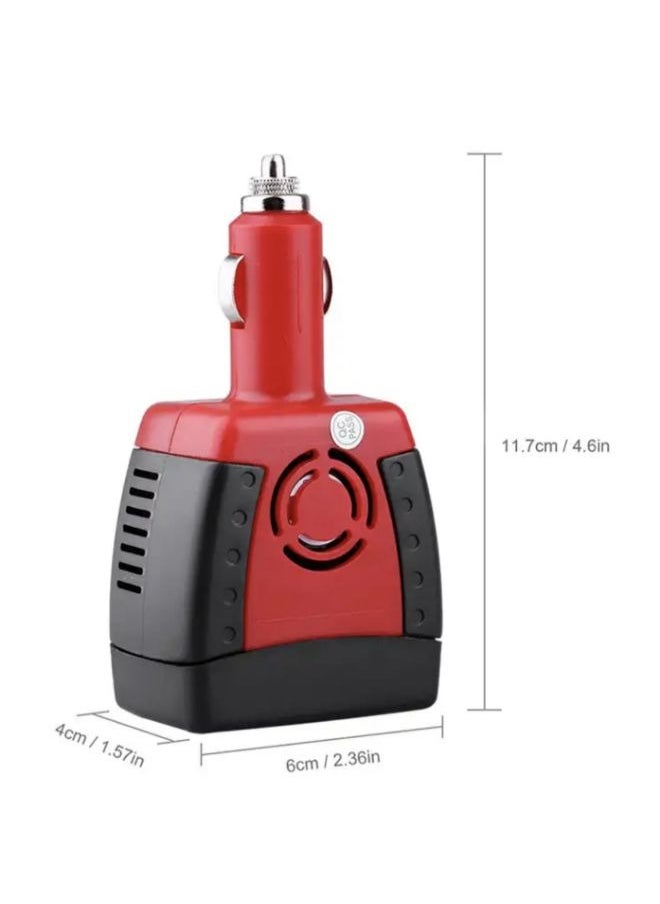 Generic Car Inverters 200W Car Auto Power Inverter DC 12V to AC 220V/110V with USB Ports 2.1/0.5A Charger Splitter Car Accessories  - Image 2