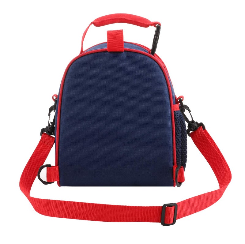 7-Mi Kids Lunch Box For Boys Resuable Insulated Thermal Boys Lunch Bags With Shoulder Strap Lunch Box Sandwich Snack 3D Football Lunch Bags For Kids - Image 5