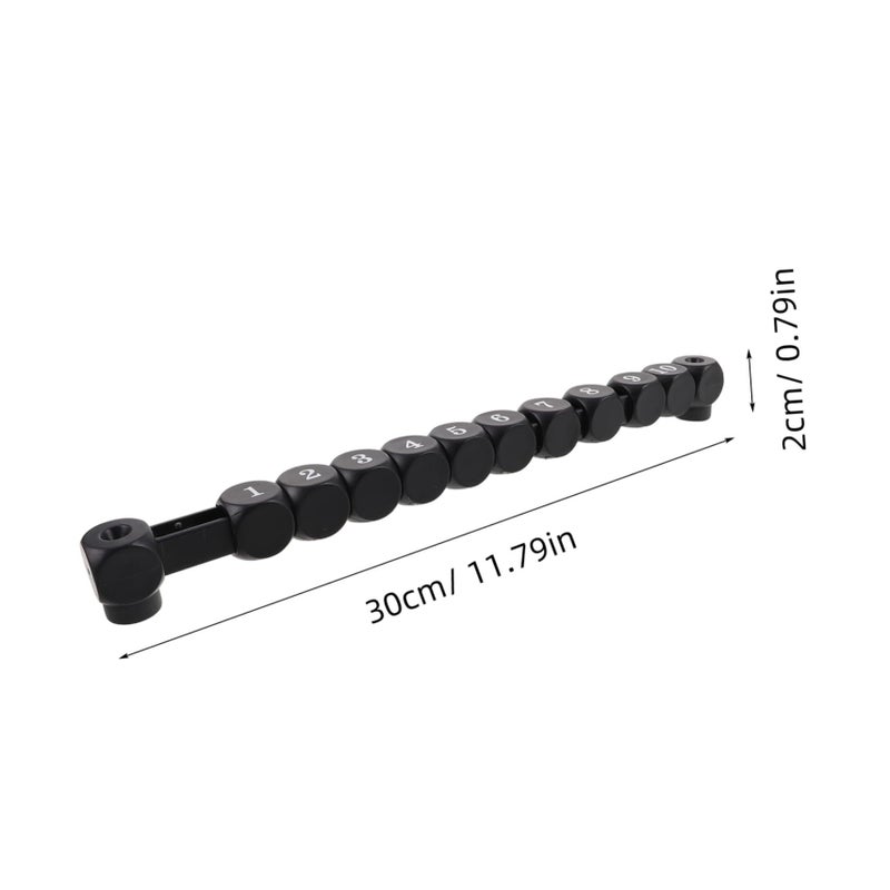 4pcs Plastic Foosball Table Score Keeper Shuffleboard Portable Scoring Units - Image 3