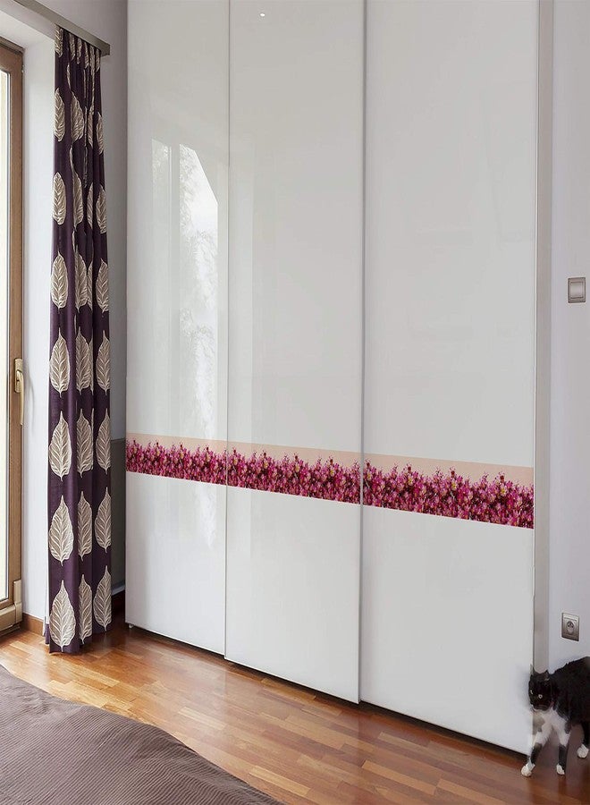 WallDesign Vinyl Decorative Carolina Rose Flowers Nature Wall Border - 5.25 Inch Width By 5 Ft Length - Image 4