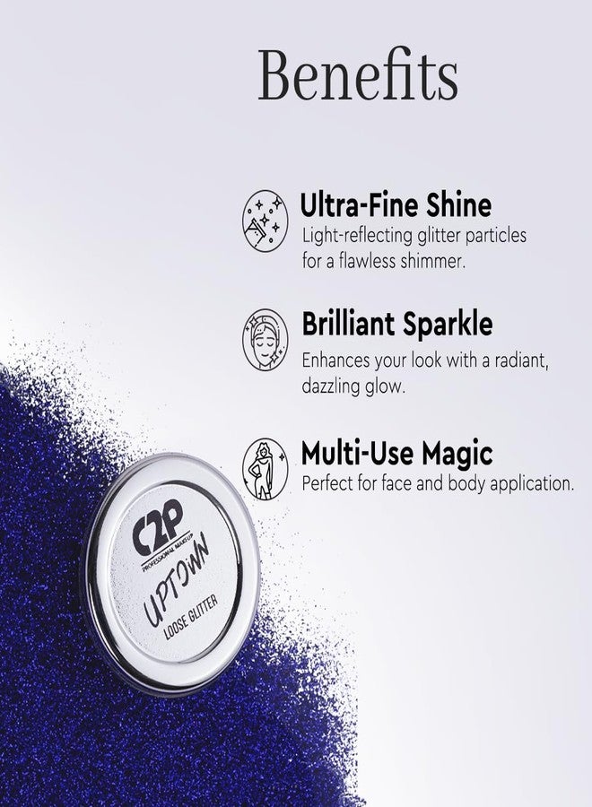 C2P PROFESSIONAL MAKEUP C2P Pro Sparkle Duo Glitter and Glue Kit - Eyeshadow for Eye & Body Makeup | Waterproof, Quick-Drying for Stunning Shimmer Looks (Celeb Secret 35) - Image 5