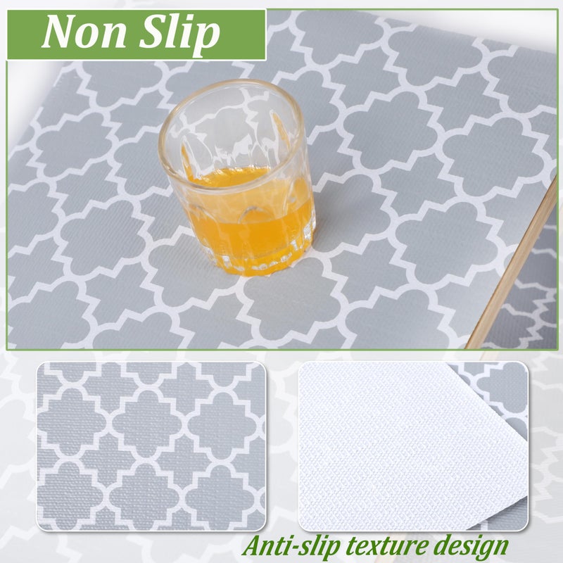 GMEPOCH Shelf Liner 11 Inch Wide X 20 Ft Non Adhesive Cabinet Drawer Liner Non Slip Waterproof Pantry Shelves Mat for Refrigerator Closet Cupboard Kitchen Bathroom - Image 5