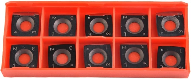 15x15x2 5mm Carbide Cutter Inserts R150 Square Replacement Blades For Woodworking Planer CNC Lathe Turning Tools - Image 4