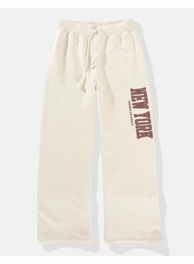 American Eagle High Waist Graphic Sweatpants  - Image 3