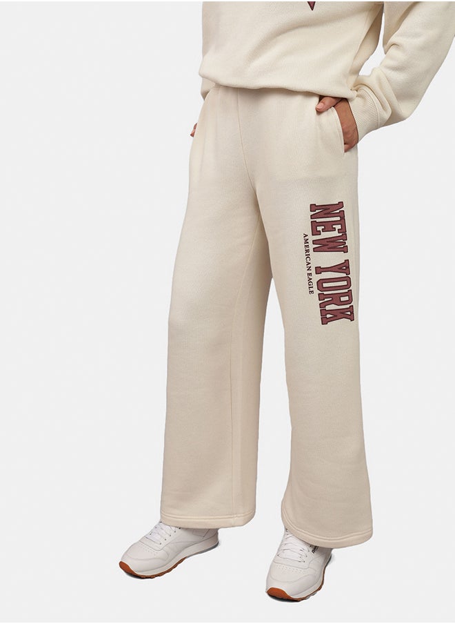 American Eagle - High Waist Graphic Sweatpants - Image 1