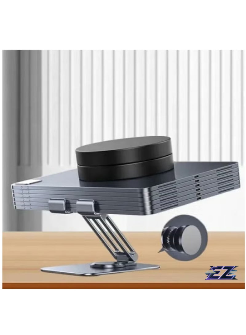 ELTRAZONE Rotatable Cellphone Tablet Holder Aluminum Alloy Desktop Phone Stand - Image 4