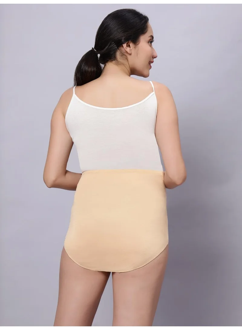 TUMMY High Waist Bamboo Cotton Pregnancy Pants with Full Belly Support Comfty Breathable for Women Panties