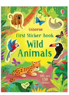 Usborne First Sticker Book Wild Animals
