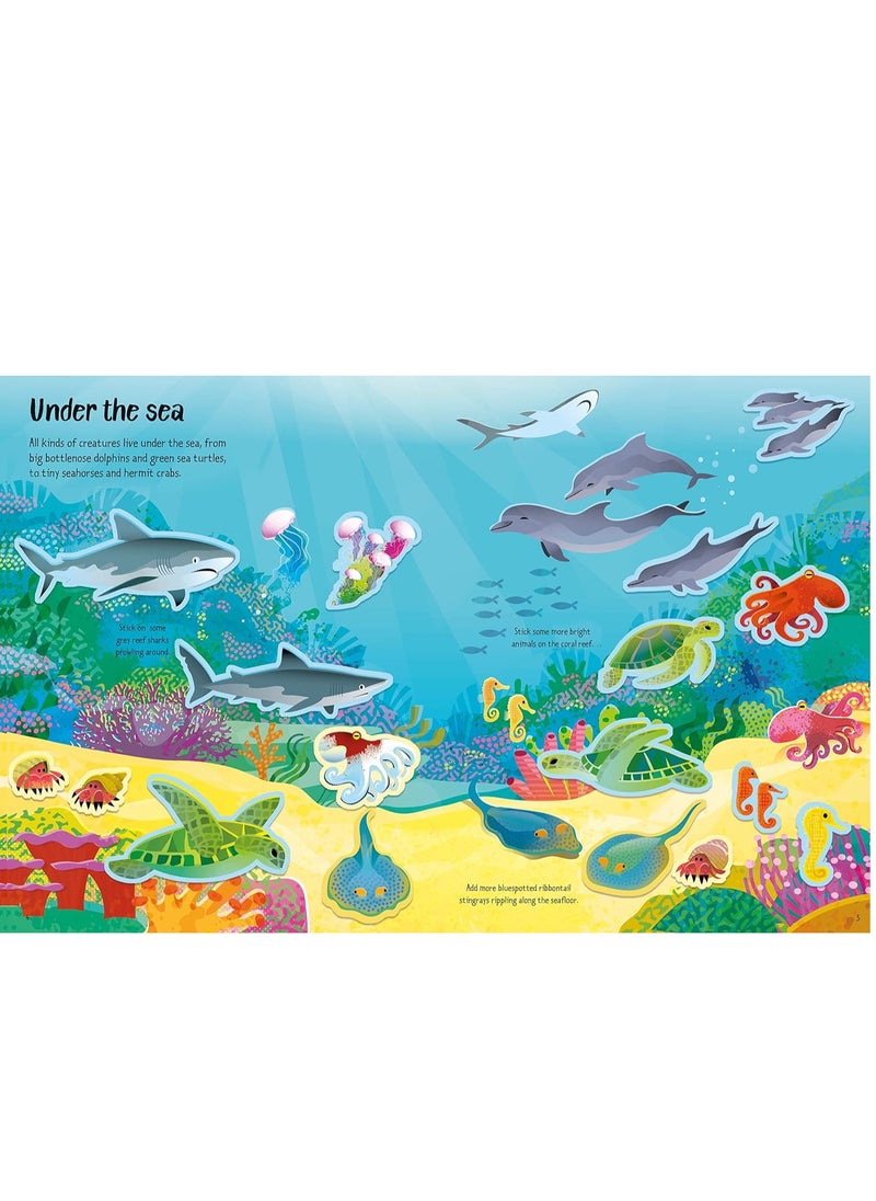 Usborne - Usborne First Sticker Book Wild Animals - Image 1