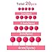 ASTARON 20 Pcs Ball Cake Topper Decorations Mini Balloons Cake Topper Sticks Hot Pink Balls Cake Picks Cake Topper Balls Cake Decorations for Wedding Birthday Cake Decorations - Image 4