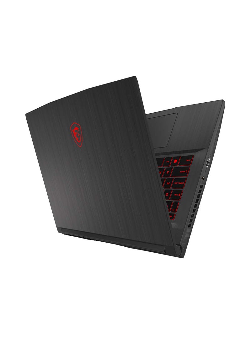 GF65 Thin Laptop With 15.6-Inch Display, Core i7, 10th Gen Processor/16GB RAM/512GB SSD/6GB NVIDIA GeForce GTX 1660 Ti Graphics Card/DOS/ english_arabic Black