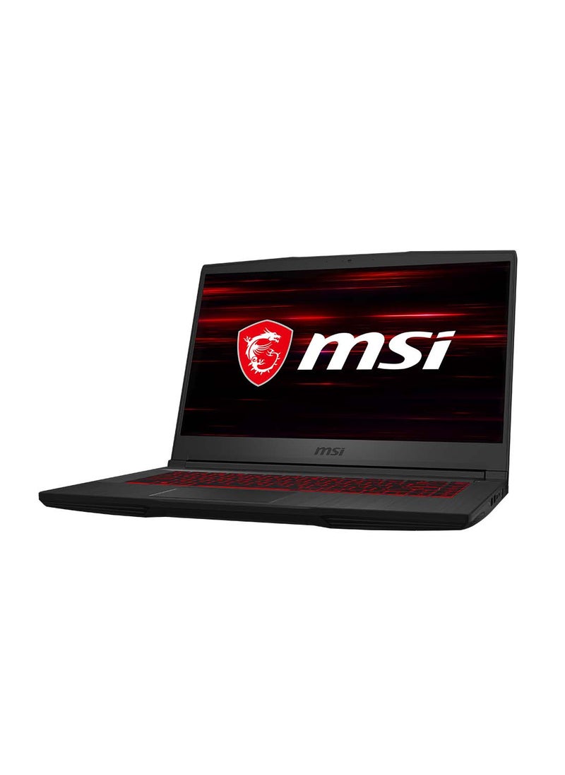 GF65 Thin Laptop With 15.6-Inch Display, Core i7, 10th Gen Processor/16GB RAM/512GB SSD/6GB NVIDIA GeForce GTX 1660 Ti Graphics Card/DOS/ english_arabic Black