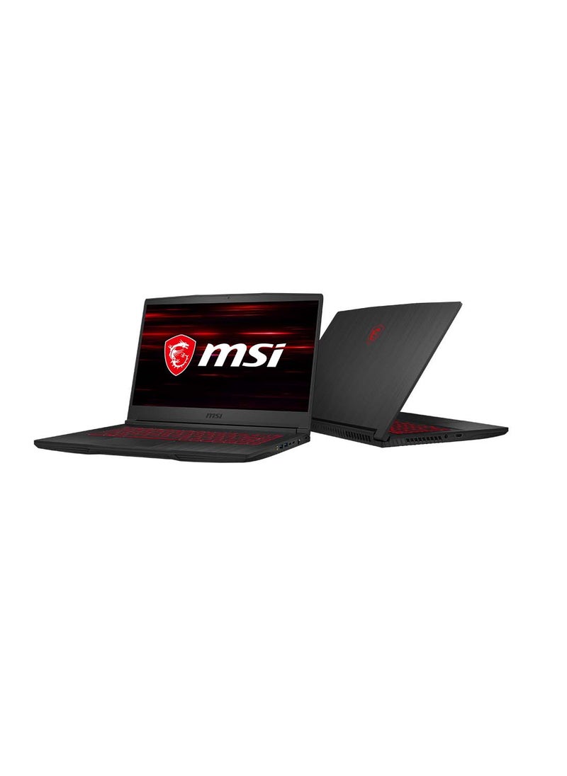 GF65 Thin Laptop With 15.6-Inch Display, Core i7, 10th Gen Processor/16GB RAM/512GB SSD/6GB NVIDIA GeForce GTX 1660 Ti Graphics Card/DOS/ english_arabic Black
