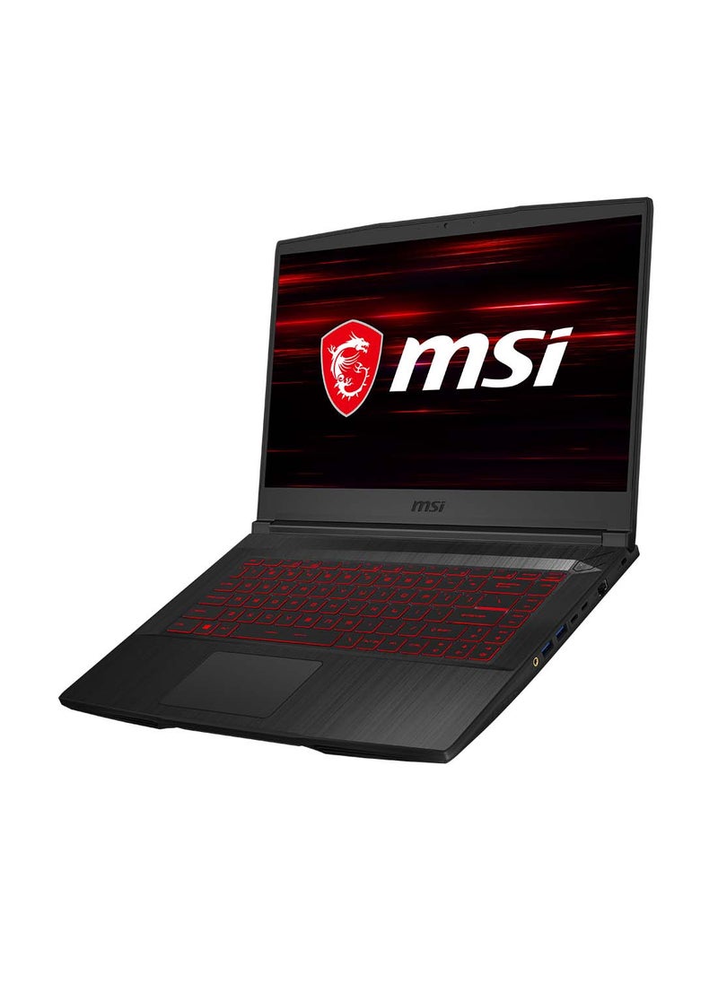 GF65 Thin Laptop With 15.6-Inch Display, Core i7, 10th Gen Processor/16GB RAM/512GB SSD/6GB NVIDIA GeForce GTX 1660 Ti Graphics Card/DOS/ english_arabic Black