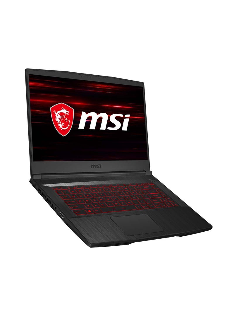 GF65 Thin Laptop With 15.6-Inch Display, Core i7, 10th Gen Processor/16GB RAM/512GB SSD/6GB NVIDIA GeForce GTX 1660 Ti Graphics Card/DOS/ english_arabic Black