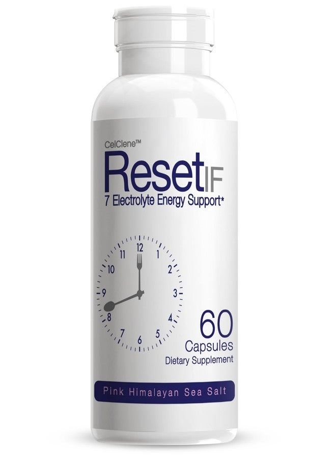 CELCLENE ResetIF، 7 إلكتروليتات، ميثيل B12 وميثيل فولات، مستخلصات الشاي الأخضر والقهوة الخضراء، فيتامينات ب المركبة، الزنك، 72 من المعادن النادرة - Image 1
