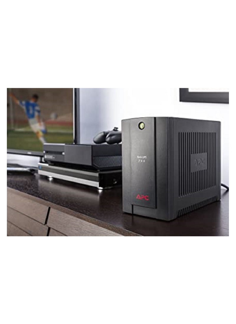 APC - APC Back-UPS BX - BX700UI - Uninterruptible Power Supply 700VA (AVR, 4 Outlets IEC-C13) - Image 1