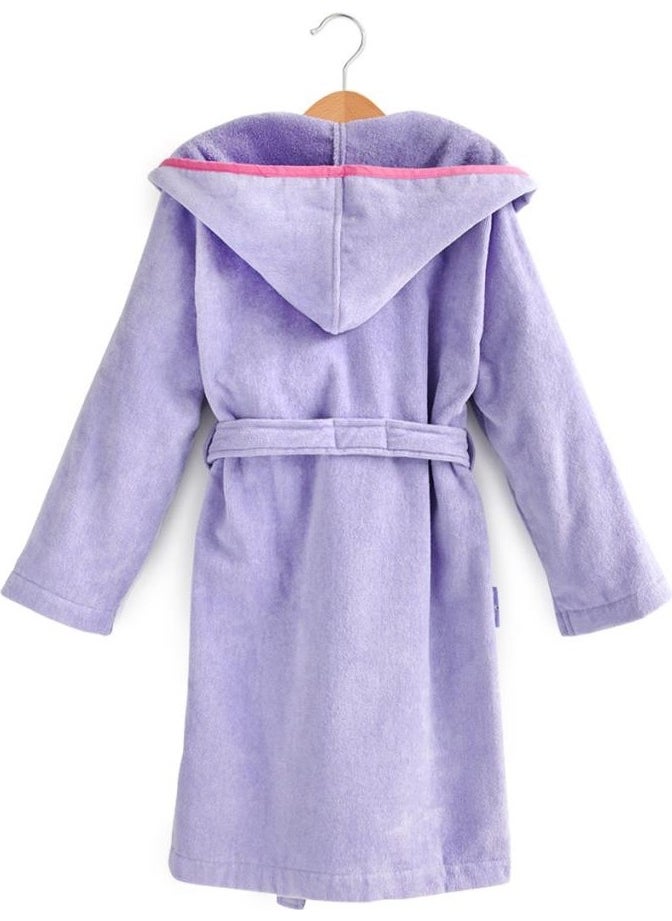 Milk&Moo Velvet Children's Bathrobe Little Mermaid 5-6 Years  - Image 3