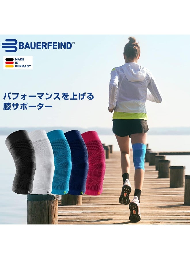 Bauerfeind Sports Compression Knee Support - Lightweight Design With Gripping Zones For Knee Pain Relief & Performance - Image 2