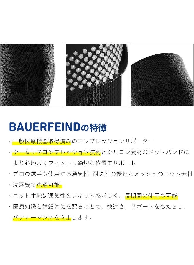 Bauerfeind Sports Compression Knee Support - Lightweight Design With Gripping Zones For Knee Pain Relief & Performance - Image 5