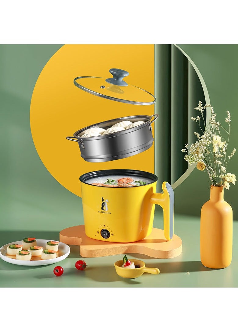 Hihonor Electric Rice Cooker Household 220V Hot Pot cooker For Students Dormitory Multi-functional Electric Cooking Machine Nonstick Pan  - Image 1