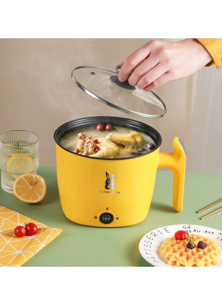 Hihonor Electric Rice Cooker Household 220V Hot Pot cooker For Students Dormitory Multi-functional Electric Cooking Machine Nonstick Pan  - Image 3