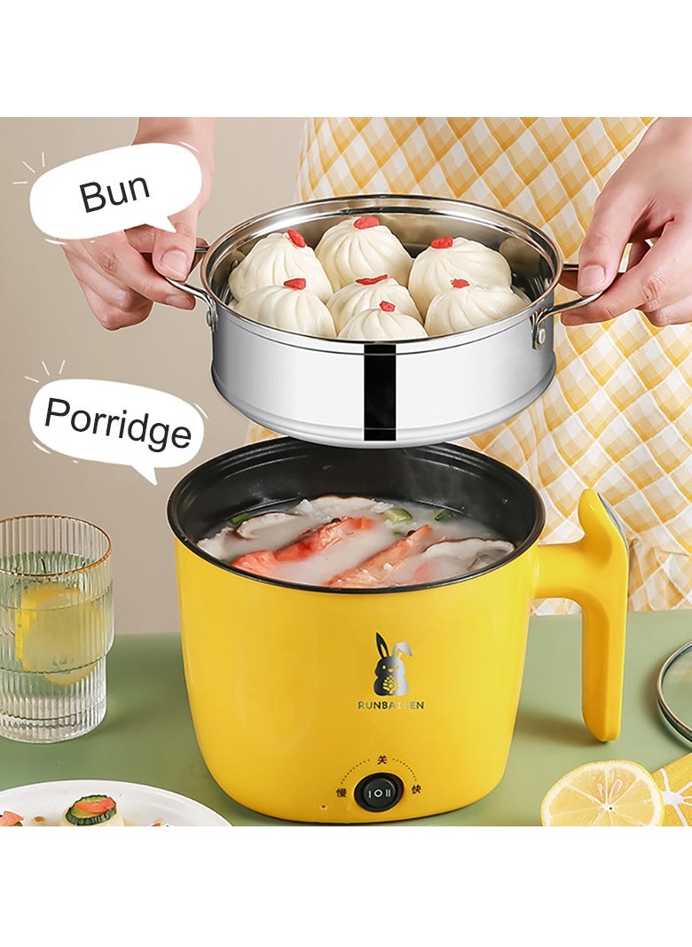 Hihonor Electric Rice Cooker Household 220V Hot Pot cooker For Students Dormitory Multi-functional Electric Cooking Machine Nonstick Pan  - Image 5