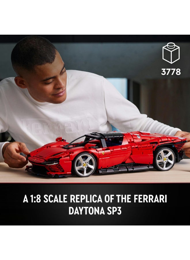 ليغو مجموعة Ferrari Daytona SP3 42143 للبالغين من LEGO® Technic؛ نموذج سيارة خارقة للبناء والعرض (3778 قطعة) - Image 2