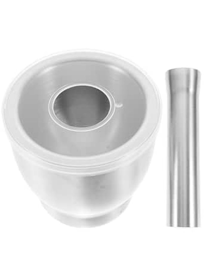 Vanzack Stainless Steel Garlic Mortar and Pestle Set with Lid - Image 1
