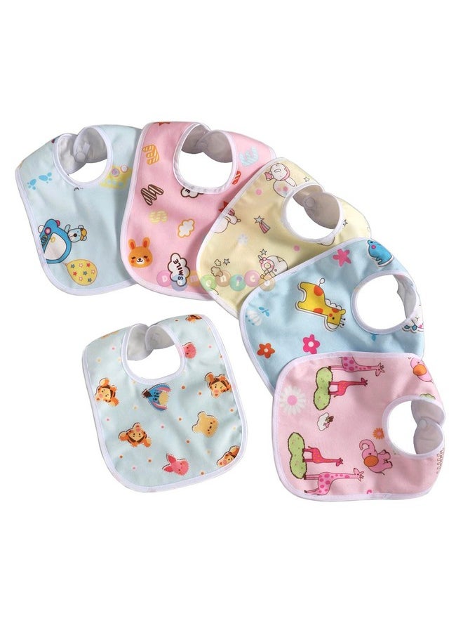 Baby Soft Feeding Bibs/Apron Cute Multi Print|With Tich Button| Waterproof Newborn Baby Bib Set - Pack Of 6 - pzsku/ZA7F0561D598692A9BD66Z/45/_/1733730587/64cd2b6d-dd89-4a8b-9498-cb3032bbcd31