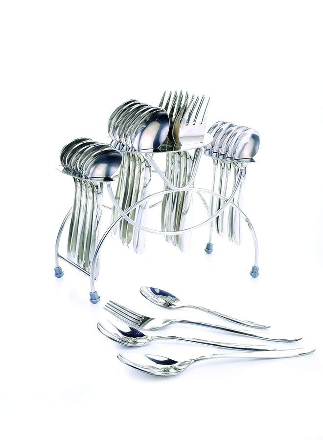 Gcrox Stainless Steel Cutlery Delight Set, 24-Pieces Set - Image 3