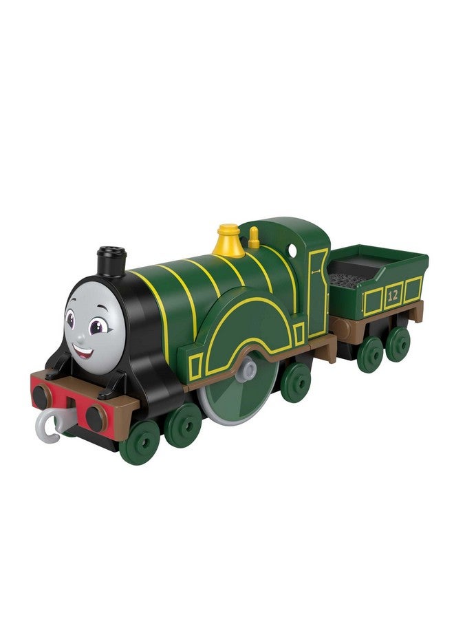 Thomas & Friends Trackmaster Emily Large Metallic Train Toy Train for Kids Ages 3 and Up - Image 1