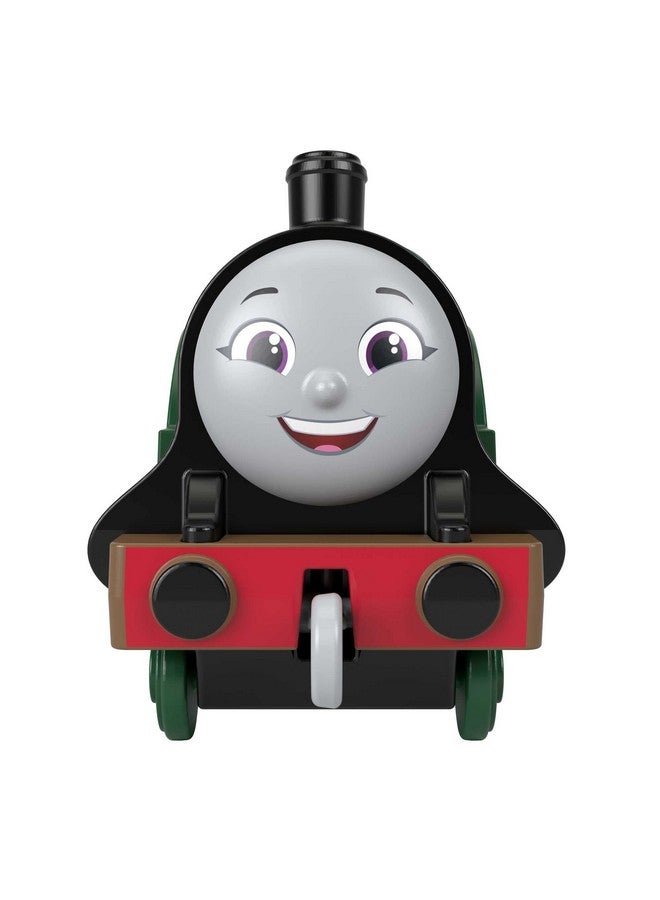 Thomas & Friends Trackmaster Emily Large Metallic Train Toy Train for Kids Ages 3 and Up - Image 2