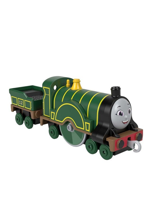 Thomas & Friends Trackmaster Emily Large Metallic Train Toy Train for Kids Ages 3 and Up - Image 3