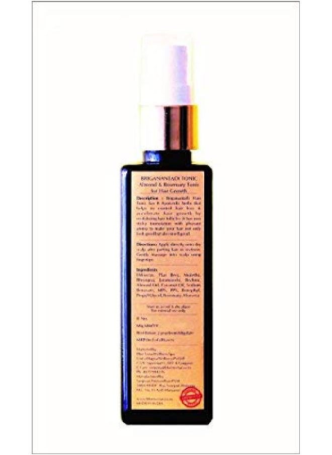 Blue Nectar Hair Growth Serum With Rosemary Oil For Hair Growth. Hair Tonic With Hair Fall Control Oil For Smooth Styling (8 Herbs100 Ml)  - Image 5