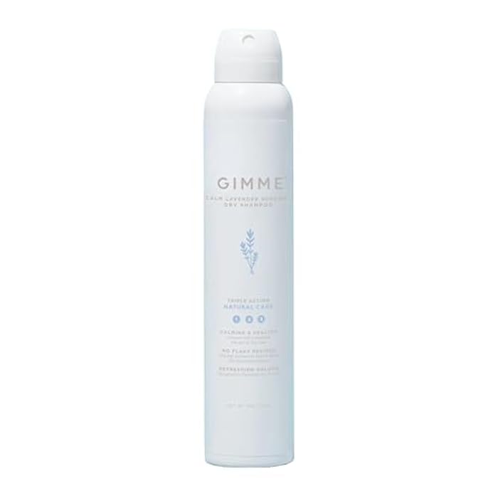 GIMME Beauty Dry Shampoo - For All Hair Types, Including Blonde - With Biotin, Aloe Vera & Keratin - Sulfate & Paraben Free with Sun Protection - Lavender Calm Renewal - Image 1