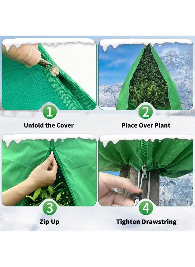 Finewind 4 PCS Plant Covers Freeze Protection - Image 4